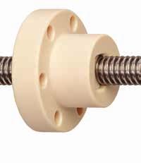drylin lead screw technology drypin technology Efficient high helix Lead screw nuts from lubricationfree