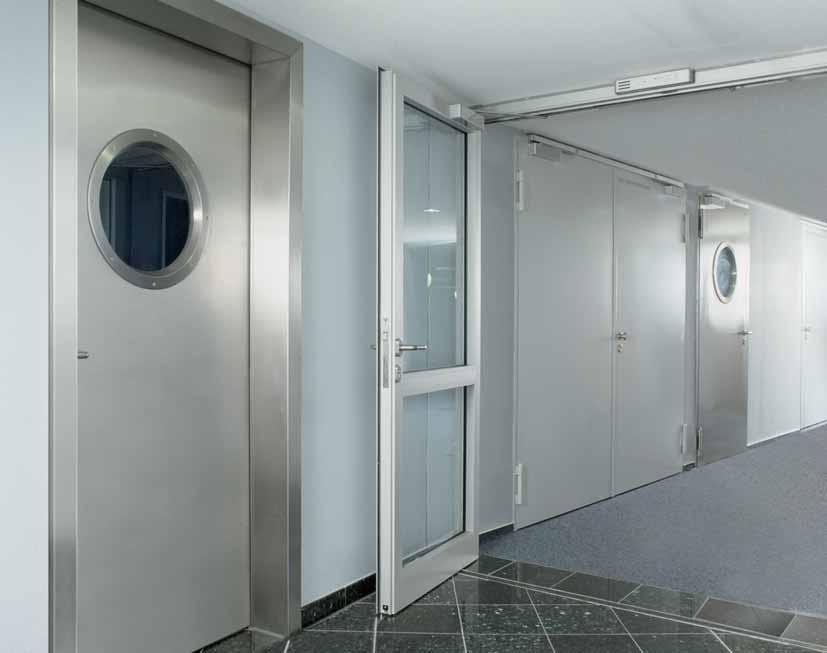 Teckentrup Doors STEEL, STAINLESS STEEL AND ALUMINIUM FUNCTIONAL DOORS Fire doors Security doors