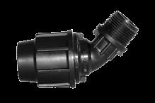 METRIC COMPRESSION FITTINGS 45 METRIC ELBOW 32 - - 5 16 7060001 20.