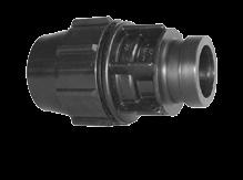 METRIC COMPRESSION FITTINGS METRIC SHOULDERED ADAPTOR 50 2" - 1 16 7320001 28.19 63 2" - 1 16 7325001 36.
