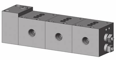 General SSV Assembly 1. Place a left end base block in a vise. Note: For assemblies using an ARV base block, the ARV block is in place of a left end base block. 2.
