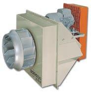 CMRH CMRH Belt-driven fan with electric motor, pulley and belt kit and standardised protectors in accordance with standard EN-294 and ISO-13852 and 150 mm mineral fibre fireproof plate for horizontal