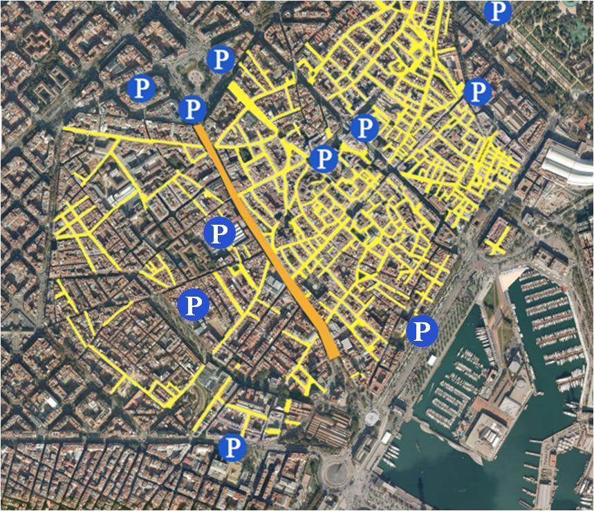 Urban renewal and the ratinal use f parking spaces in Barcelna Cuntry: Spain City: Barcelna A1 Objectives T mdernize the city by transfrming the urban envirnment t reinfrce cmmercial, ecnmic and
