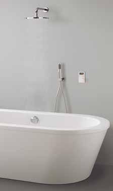 OPTIONS ELITE BATH OPTIONS Dual control - temperature and water flow Bath version diverts between 3 outlets 3 individual temperature and depth settings Colour