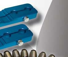 PRW stud girdles are relieved at the factory to accommodate crankcase evacuation