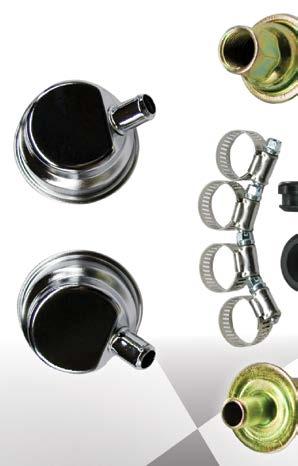 The result is improved piston ring seal and reduced intake charge