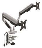 Cutlass Single Monitor Arm Available in White with Black