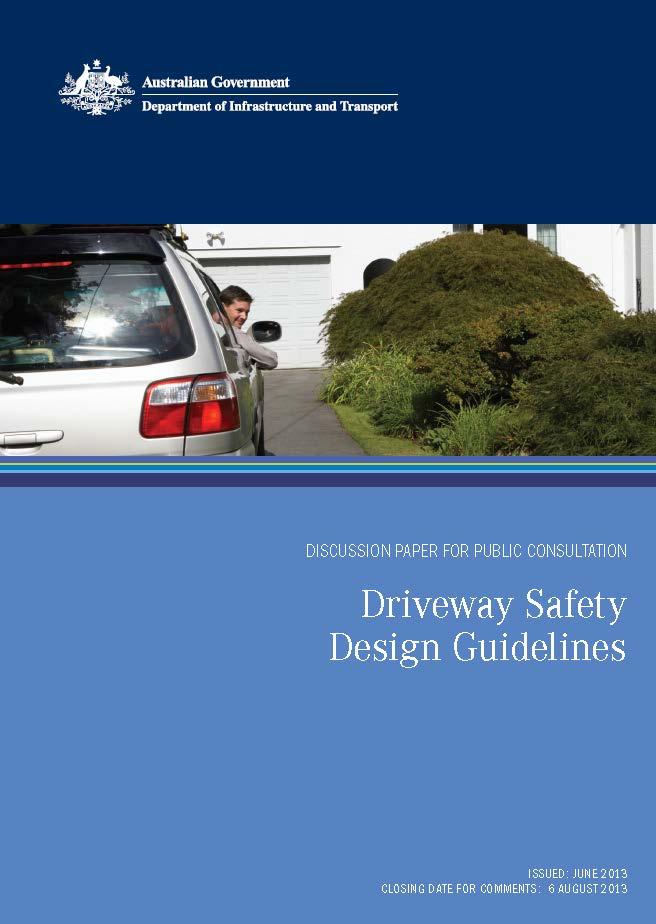 Change the Environment Driveway Design Guidelines Australian Government-
