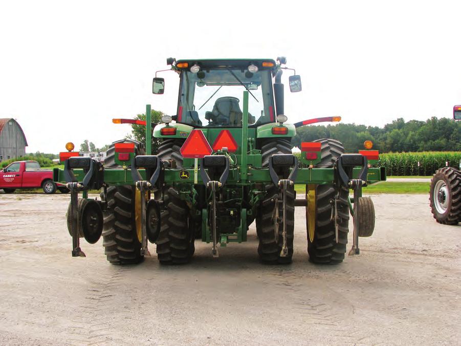 With traffic moving so fast and drivers becoming increasingly distracted at the wheel, growers should go the extra mile to make sure that those approaching from the rear are able to see the SMV signs