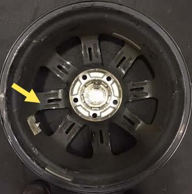 Inspect the date codes of the other wheels on vehicle