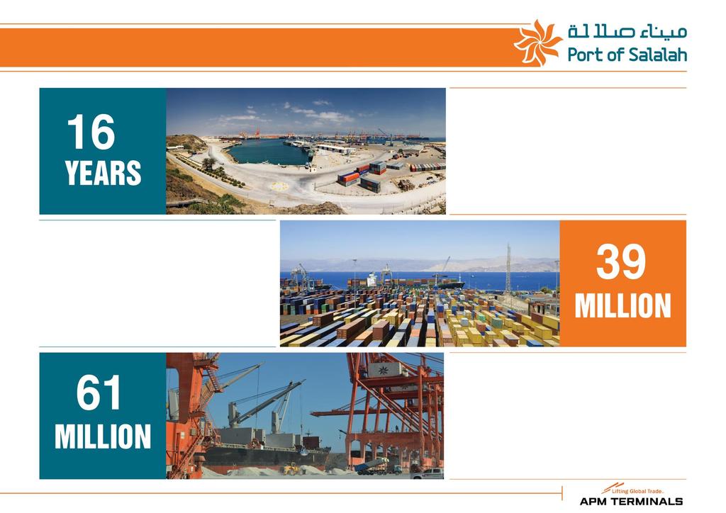 INTRODUCTION Port of Salalah began operations in Nov 1998 and has become one of the most important container and cargo terminals in