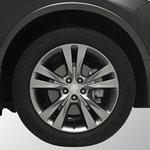 10 X WHEELS 18 Inch Wheel - 5-Split-Spoke Aluminum (JA558) - SE4 Personalize your Encore with these attractive 18-Inch Painted Accessory Wheels. Use only GM-approved wheel and tire combinations.