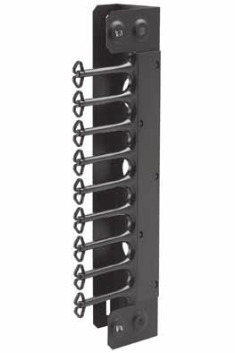 Vertical Cable Managers for 28-in.-Wide Cabinet Use ACCESSPLUS Cable Managers when ordering additional rack angles for 28-in.-wide cabinet.