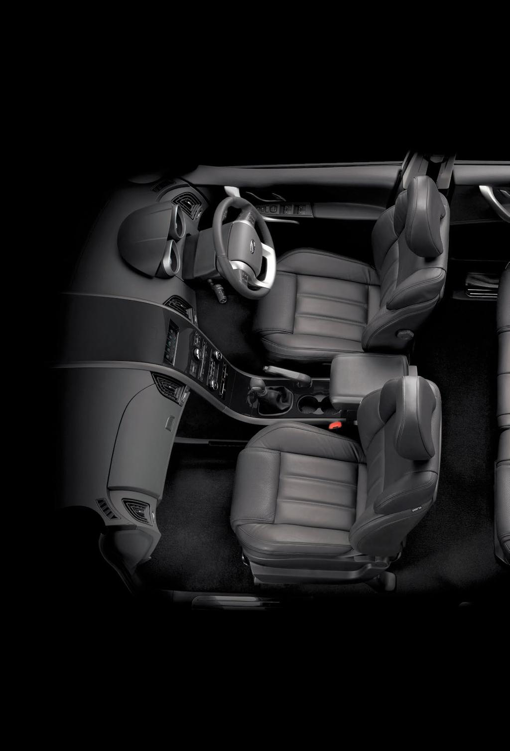 NEW AGE XUV500 FEATURES 7 Leather seats for easy cleaning 2.