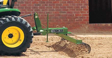 Keep your land looking clean Landscape Rakes Your needs for landscape equipment change with every job, but one thing that doesn t change is your need for equipment that s rugged, reliable, and ready