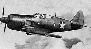 Curtiss XP-60C 1943 Prototype Army fighter was intended to use