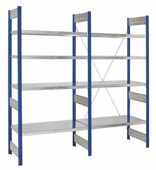 Boltless shelving for industry requirements Accessories Light duty shelving to fit fice type and L - shelf archive load shelving 100 kg Storage made easy!