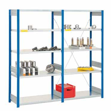 Boltless shelving for industry requirements Accessories Heavy duty shelving to fit fice type and S - archive shelf load shelving 300 kg Our heavy-duty option Load per level: 300 kg Bay load capacity: