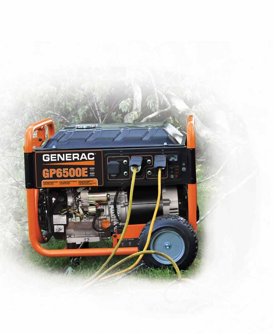 GP Series Generators 1800 17500 Power the fun stuff or cover an