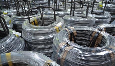 4305 PACKAGING: 25-1,000 Kgs coils 310 Precision wound / Loose wound 314/1.4845 On formers / Loose on a pallet 316/1.