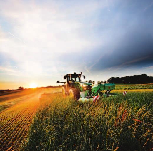 Guidance Mower Conditioners 15 Maximise cutting efficiency. Improve work quality. J ohn Deere offers a range of guidance options for both John Deere and other makes of tractor.