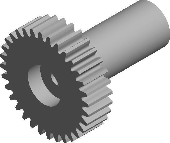 The individual parts were created and assembled in an assembly file.