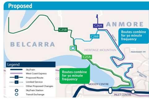 Post Evergreen Line Implementation: The Northeast Sector Area Transit Plan has outlined a number of proposed changes to the transit network post-implementation of the Evergreen Line.