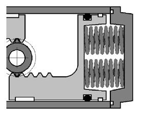 Ensure that the air supply is not restricted in any way. 3. Check for air leakage on supply lines to the actuator. 4. Check for leakage at the top and bottom of the pinion shaft.