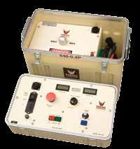 8 PORTABLE PRODUCTS FOR FIELD TESTING AC DIELECTRIC TEST SYSTEMS AC VACUUM INTERRUPTER TEST SETS (40-60 kv) These AC Hipots are designed primarily for Vacuum Interrupter