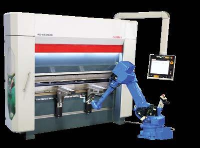 Now Bending is More Easy On the control unit's powerful simulation screen, the bending position can