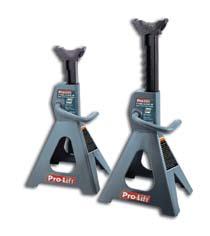 21 SUV Jack Stands Support Range: 13-1/2-21 Model Capacity UPC Support Range Package Dimensions T-6902 2 Ton 652597211033 10-1/4-16-1/4 12-3/8 x 6-7/8 x 9-7/16 1 Pair 13 lbs.