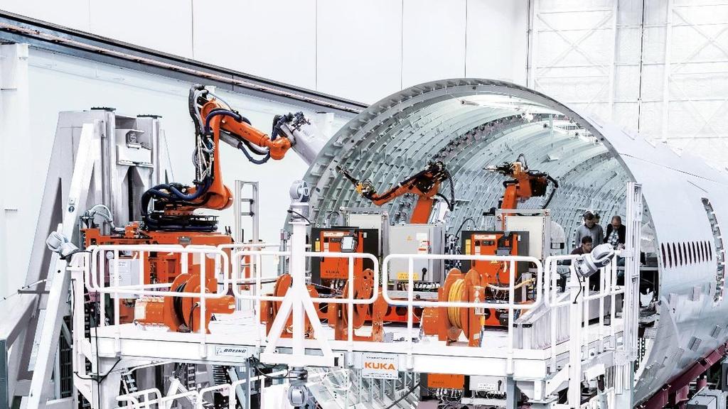 Aircraft manufacturing Automation