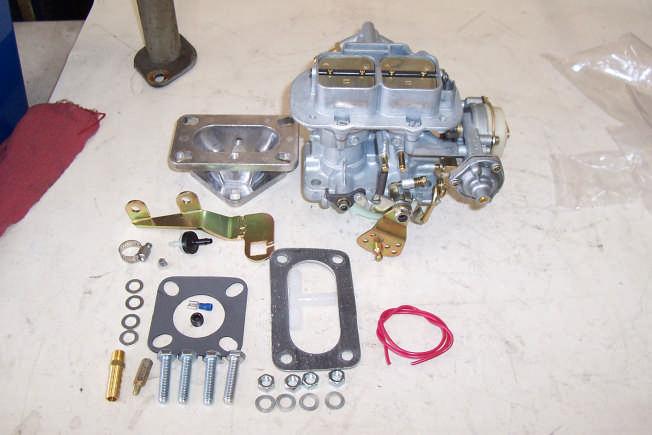 But the Holley 5200 is a progressive two-barrel carb, and so, it s roughly comparable to having four Rochester HVs with progressive linkage, which of course, is the stock 140 Corvair setup.