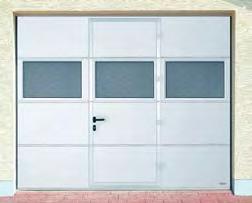 Wicket doors are available for all iso 45 exclusive garage doors up to a width of 5m.