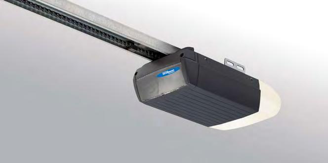 Patented operator system: guided in the door track Maximum opening speed: 22cm/s (only Novomatic
