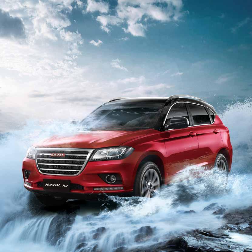 Enjoy the luxury Enjoy the luxury Step inside the HAVAL H2 H2 and and be be welcomed into into a world a world of