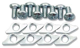 Chevrolet emblems. Each kit includes: 1959-86 valve covers, air cleaner, timing chain cover, breather cap, wing nuts and hold down clamps. All Gray, Small Block... #13824.