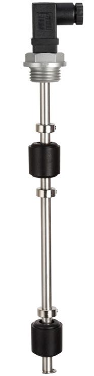 IEG-TC1 1/2 IEG-TC2 1/2 ELECTROMGNETIC LEVEL INDICTORS WITH ONE OR TWO CONTCTS ND 1/2 GS CONNECTION IEG-TCMM 1/2 41 THREDED PLUG 1/2 GS TUBE Ø7 Made to ensure, with maximum safety, the minimum or