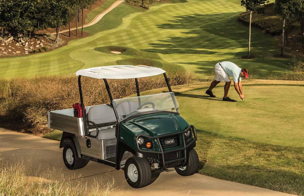 Every Carryall is dressed for golf.