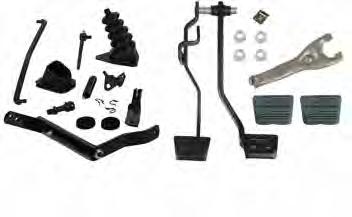 R-206 R-207 68-72 CHEVELLE MASTER CLUTCH LINKAGE KITS ALL SMALL OR BIG BLOCK.