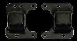 EDP COATED BLACK FINISH.. PACKAGED AS A PAIR IN A COLOR LOGO BOX. 64-67 CHEVELLE GM PART #: RH - 3950114, LH - 3950113 W-994.