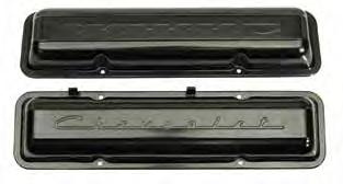 ...SB Scripted Valve Covers, Painted, Pair 68 Z-28/SS-350 CHROME AND PAINTED VALVE COVERS ACCURATE REPRODUCTIONS OF ORIGINAL NEW DESIGN