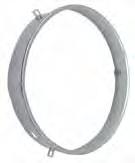 W-770 SEALED BEAM RETAINER (1" WIDTH) SHOW QUALITY REPRODUCTIONS, CORRECT RING WIDTH, IN ORIGINAL HIGH POLISH STAINLESS