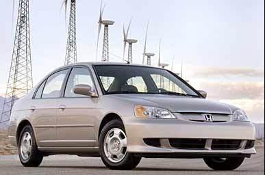 6 km/l] Estimated Fuel Economy Toyota Prius or Honda Civic Hybrid (4 cyl) 45