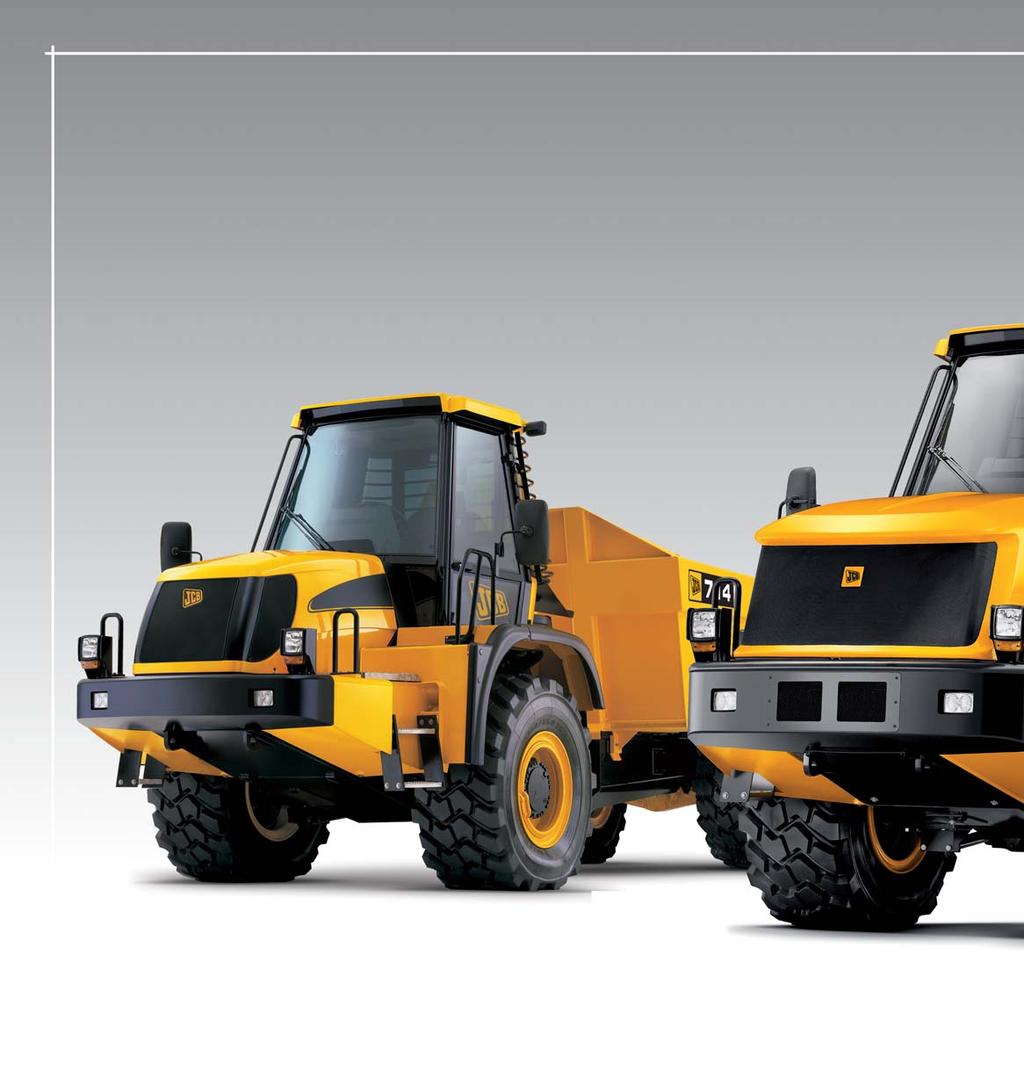 An enviable reputation for strength, power and performance THE JCB ARTI Since JCB introduced the popular 712 and 716 in the late 1980s, we ve re-launched and expanded our Articulated Dump Truck (ADT)