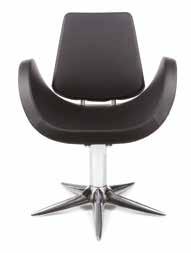 712,00 498,00 ALIPES BLACK Styling chair with