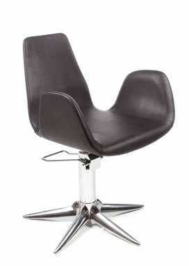 parrot base Black vinyl color only 732,00 512,00 CLARA Styling chair
