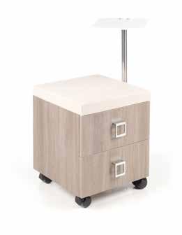650,00 455,00 RALLY Movable manicure trolley.