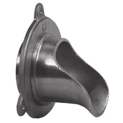 RD-940 Downspout Nozzle Downspout Nozzles Catalog Number Outlet Size Wt., lbs. List Price RD-942, 3, 4" 2, 3, 4" 12 $708.00 RD-945, 6 5, 6" 18 1273.00 RD-948 8" 22 1743.00 RD-9410-NH 10" 25 2276.