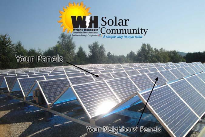 Wright Hennepin Cooperative First community solar program in Minnesota: Opened with 40 kw system September 2013 Has expanded to 340 kw Subscribers own the system: Rate locked for 20 years 15.